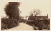 Barking Upney Lane Sepia Post Card  