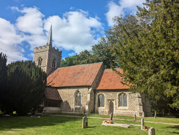 Abbess Roding Church South 17th September 2024 Copyright: William George