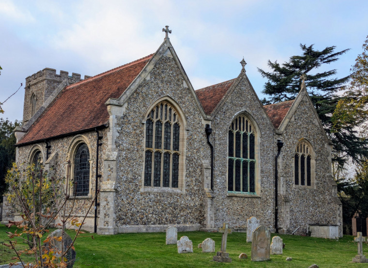 Little Easton church east face Copyright: William George