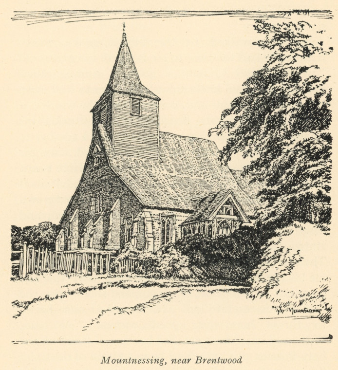 Mountnessing Church Bax 19239 Copyright: F L Griggs