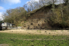 Wrabness Cliff with ash bands photograph 