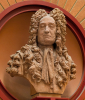 Sir Hans Sloane 1660 to 1753 bust