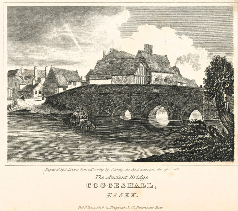 Coggeshall Bridge 1818 Excursions Copyright: J Greig