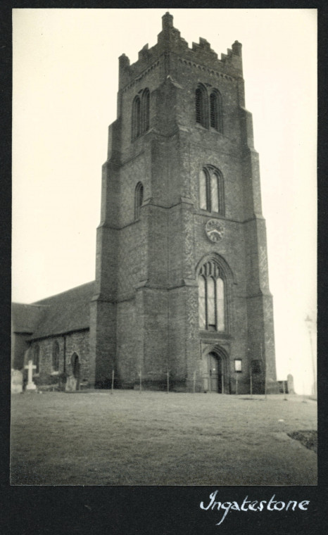 Ingatestone Church Tower Photograph Album 1955 Copyright: Photograph Album