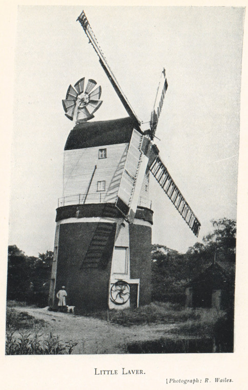 Little Laver Windmill D Smith 1932 Copyright: William George