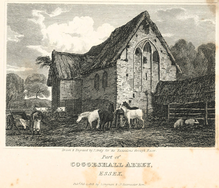 Coggeshall Abbey 1818 Excursions Copyright: J Greig