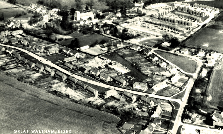 Great Waltham Aerial View Copyright: William George