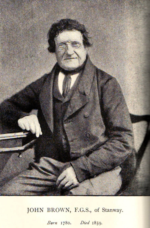 John Brown 1780 to 1859 Geologist and Stonemason Photograph Copyright: William George