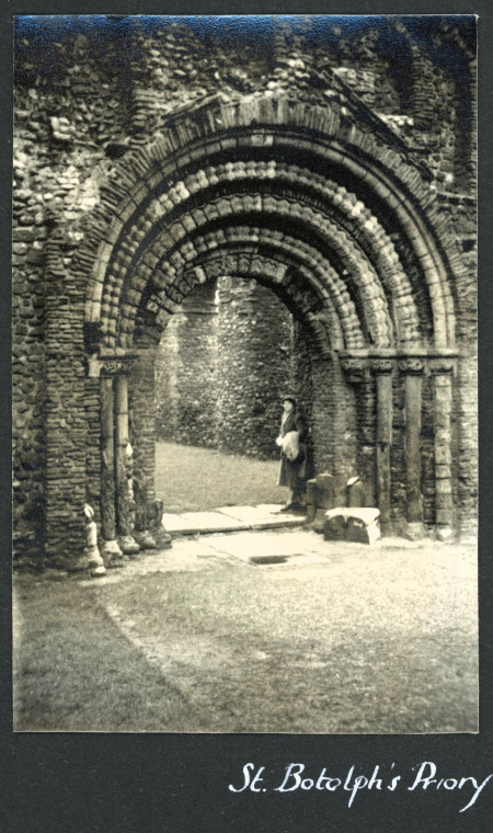 Colchester St Botolph Priory Front Arch 1955 Photograph Album Copyright: Photograph Album