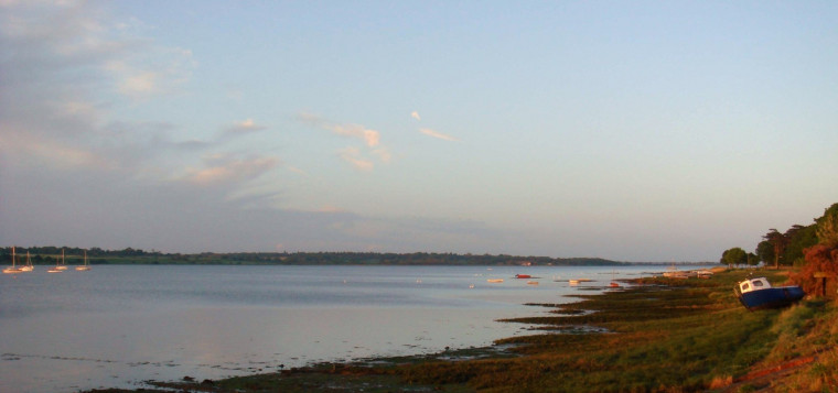 The River Stour near Manningtree Photograph Copyright: William George