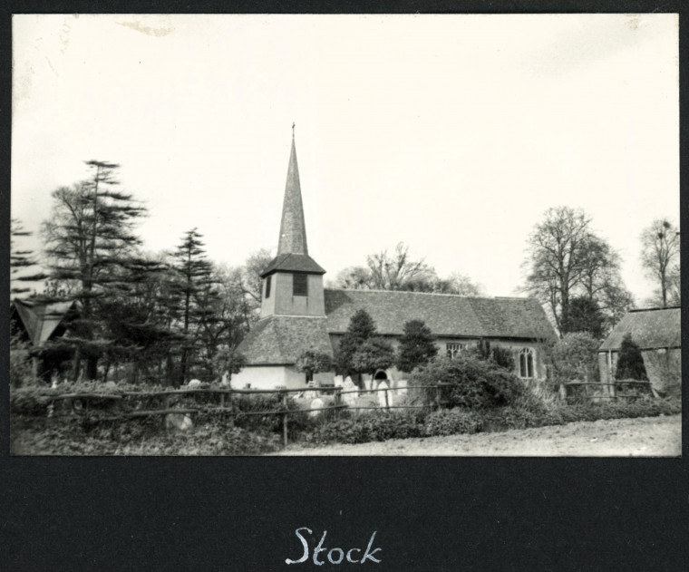 Stock Church Photograph Album 1955 Copyright: Photograph Album