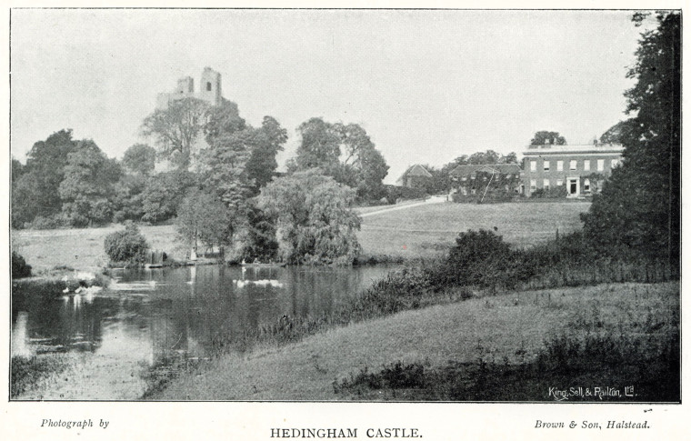 Hedingham Castle Country Seat 1897 Copyright: William George