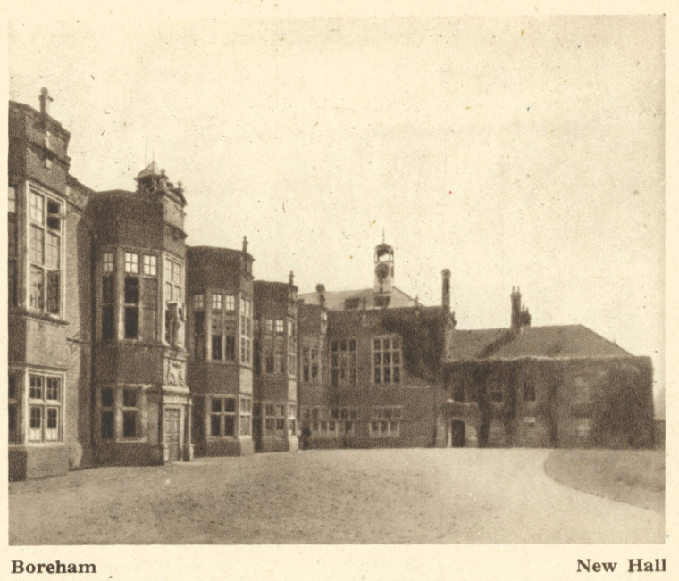 Boreham New Hall Arthur Mee 1942 Copyright: Arthur Mee 1942