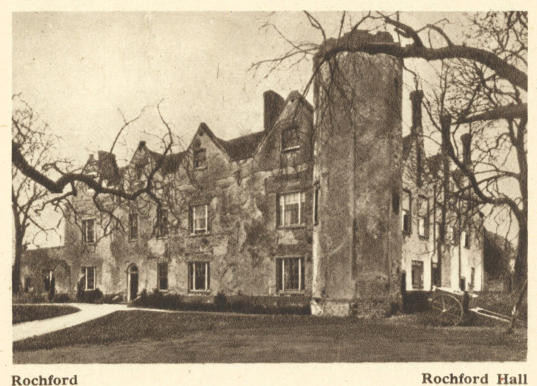 Rochford Rochford Hall Arthur Mee 1942 Copyright: Arthur Mee 1942