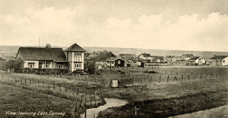 Canvey View Looking East Post Card Copyright: Post Card