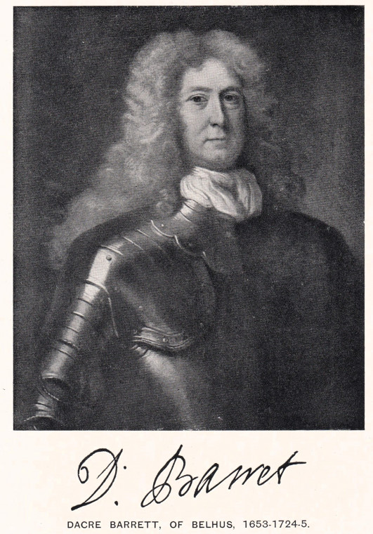 Dacre Barrett of Belhus Aveley Copyright: William George