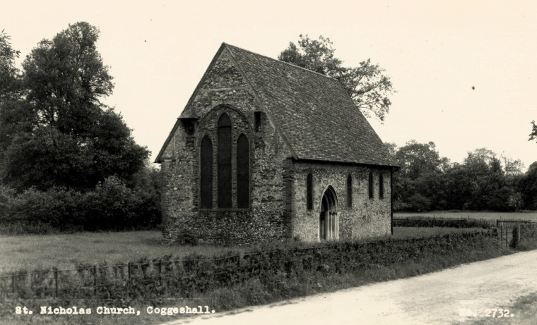 Coggeshall St Nicholas Church Post Card Copyright: William George