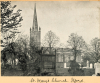 Ilford St Mary Church Edden Family Photograph Circa 1900