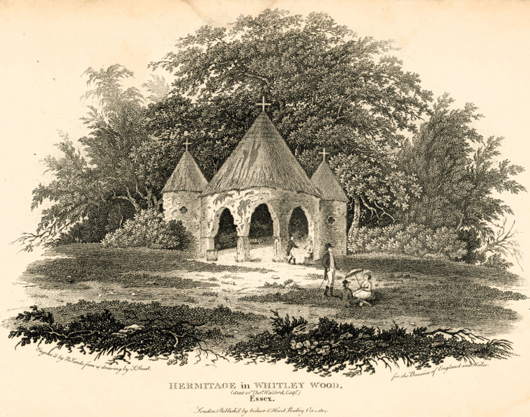 Birdbrook Hermitage Thomas Walford 1804 Whitely Wood Copyright: William George