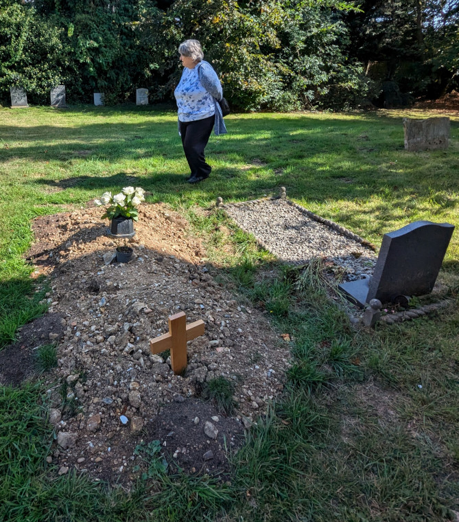 Wakes Colne Church Chalky Glacial Till 13 September 2024 Copyright: William George