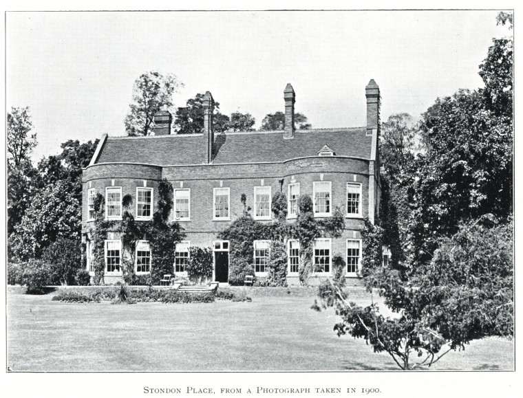 Stondon Massey Stondon Place 1900 Copyright: E H L Reeve Stondon Massey 1900