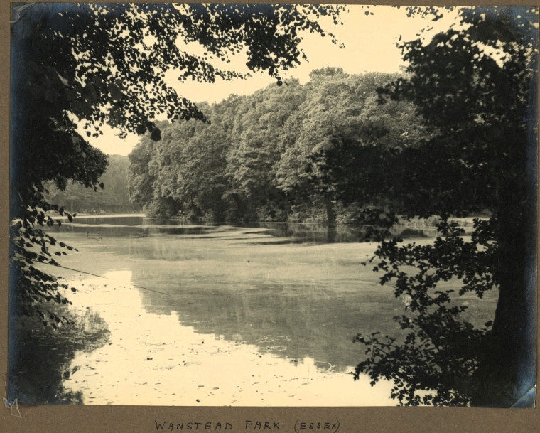 Wanstead Park Lake 1940s Copyright: Photograph Album