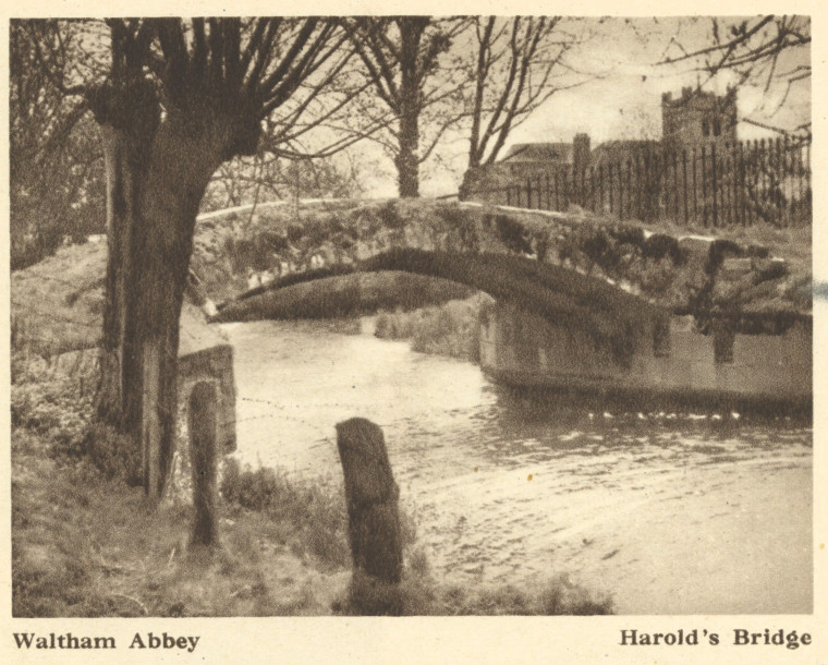 Waltham Abbey Harolds Bridge Arthur Mee 1942 Copyright: Arthur Mee