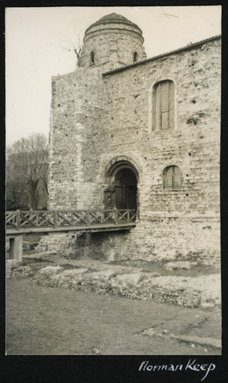 Colchester Castle Norman Keep 1955 Photograph Album Copyright: Photograph Album