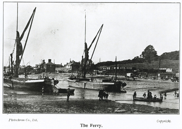 Canvey The Ferry Captivating Canvey 1930 Copyright: Photochrom Co Ltd