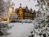 Barking Eastbury House in the snow 1 