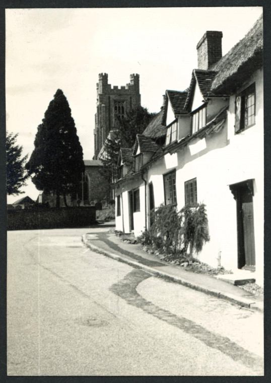 Newport Church Tower and Cottages Photograph Album 1955 Copyright: Photograph Album