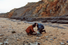 Walton on the Naze Mike Daniels and Gerald Mayr collecting 