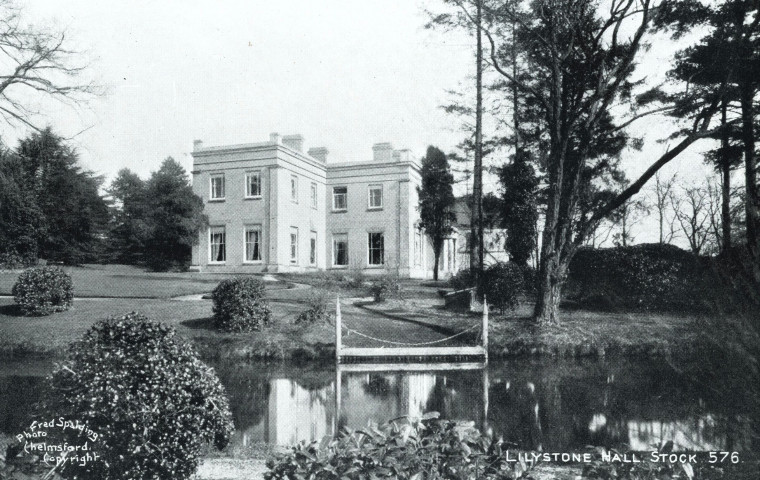 Stock Lilystone Hall 1914 Copyright: William George