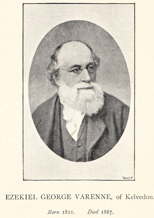 Ezekiel George Varenne 1811 to 1887 Botanist Copyright: William George