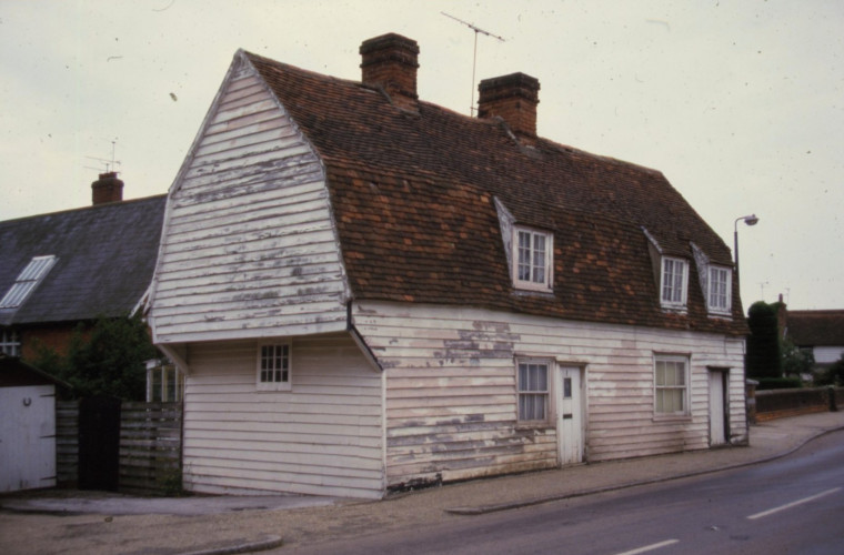 Tillingham Timber framed building August 1986 Copyright: Roger Payne