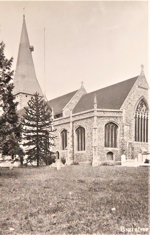Braintree Church post card Copyright: William George