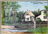 Clavering Ford and Chestnut Cottage Print 1993