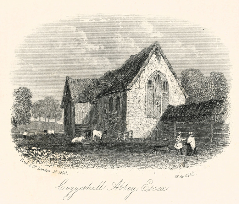 Coggeshall Abbey Dale 1862 Copyright: Rock & Co 1861