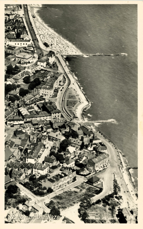 Walton on the Naze Aerial Post Card Copyright: William George