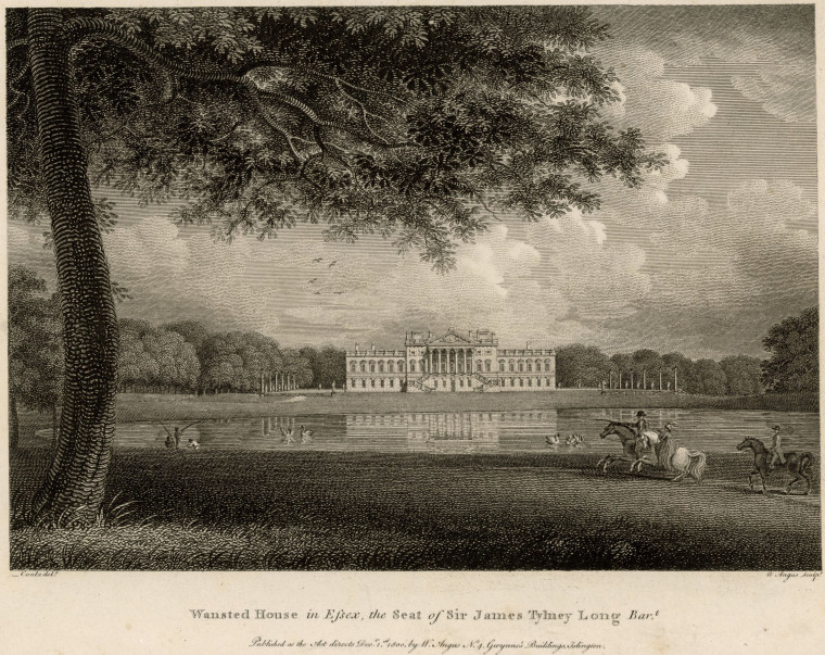 Wanstead House 1800 Print Copyright: William George