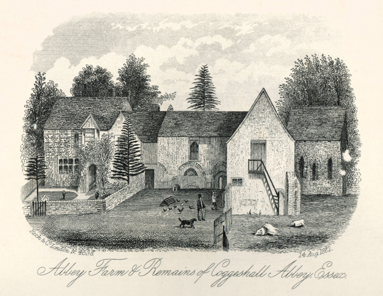 Coggeshall Abbey Farm and Abbey Dale 1862 Copyright: Rock & Co 1862