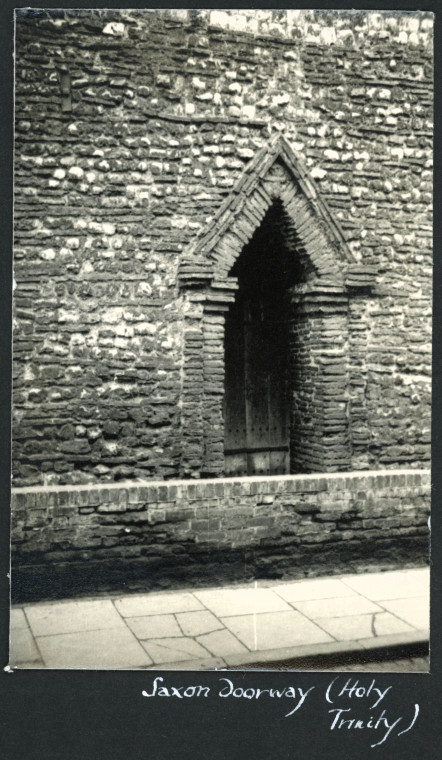 Colchester Saxon Doorway 1955 Photograph Album Copyright: Photograph Album