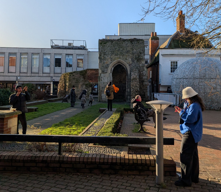 Brentwood St Thomas Chapel Ruin 17 Copyright: William George 2 January 2025