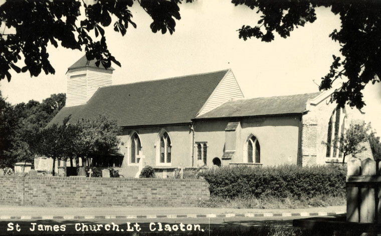 Little Clacton Church Postcard Copyright: William George