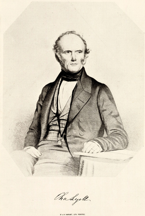 Charles Lyell 1797 to 1875  1849 Copyright: T H Maguire 