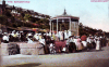 Dovercourt Bandstand showing artificial cliffs 