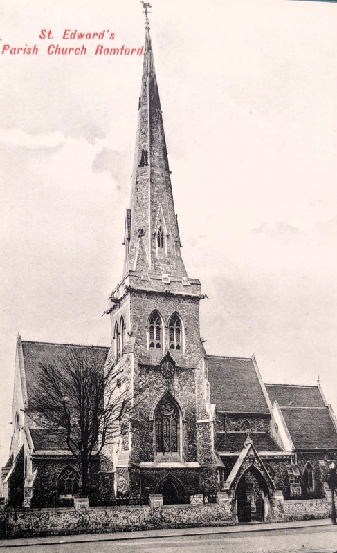 Romford St Edward Church Copyright: William George