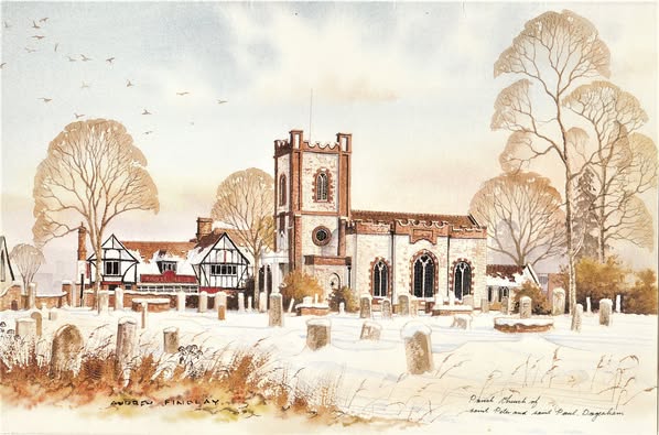 Dagenham Church Christmas Card Copyright: Christmas Card