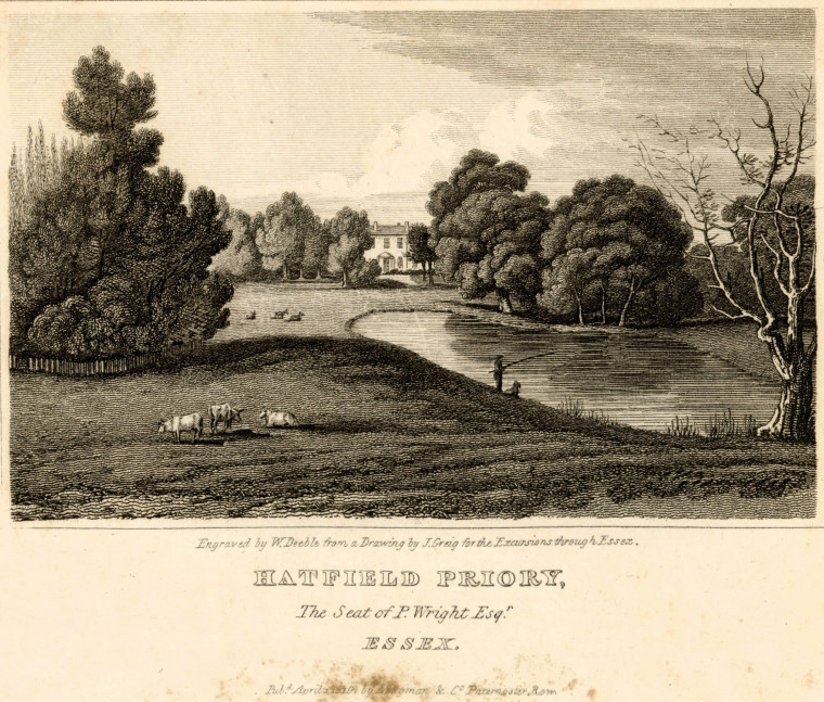 Hatfield Priory Excursions through Essex 1819 Copyright: William George