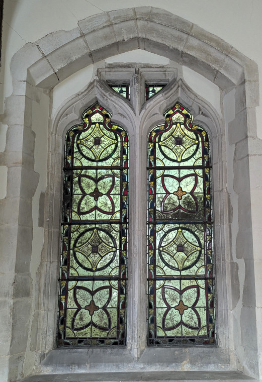 Abbess Roding Church Window 2 17th September 2024 Copyright: William George